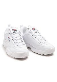 Fila Sneakersy Disruptor Low 1010262.1FG Biały. Kolor: biały. Materiał: skóra #8
