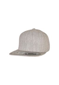 FLEXFIT - Czapka typu snapback Flexfit 110 Fitted. Kolor: szary #1