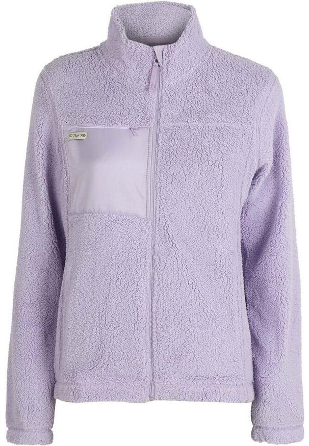 THE RUNNING REPUBLIC - Bluza Damska Softy Lilac 2XL - Komfort i Styl. Kolor: fioletowy, różowy, wielokolorowy. Materiał: poliester. Sport: bieganie