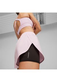 Puma - Spodenki damskie PUMA Run Favorite Woven 2In1 3". Kolor: różowy. Długość: krótkie. Sport: bieganie #2