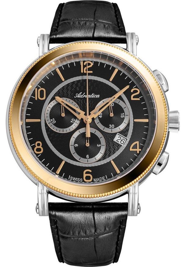 Zegarek Adriatica Zegarek Męski Adriatica na pasku A8294.2254CH - Chronograf Swiss Made