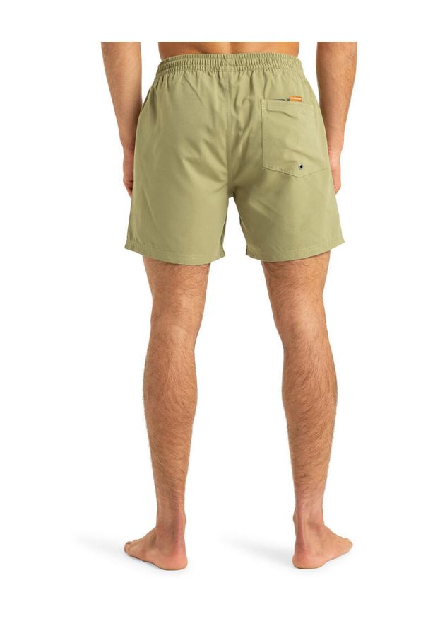 Quiksilver - Szorty kąpielowe dla Mężczyzn EVERYDAY SOLID VOLLEY 15" Beżowy. Kolor: beżowy. Materiał: poliester, materiał. Styl: sportowy
