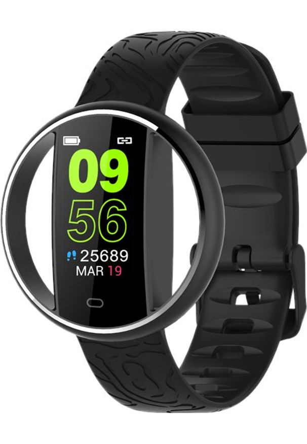 Smartwatch Garett Electronics Nicole Czarny (1_723811). Rodzaj zegarka: smartwatch. Kolor: czarny