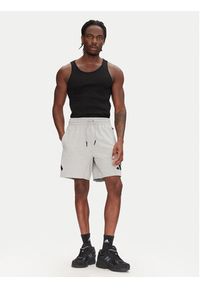 Adidas - adidas Szorty sportowe Z.N.E. JJ4892 Szary Regular Fit. Kolor: szary. Materiał: bawełna. Styl: sportowy
