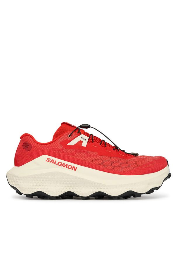 salomon - Buty do biegania Salomon. Kolor: czerwony