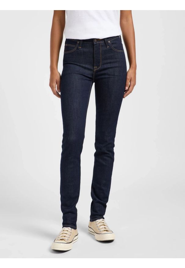 Lee - DAMSKIE SPODNIE LEE SCARLETT HIGH RINSE 112365073