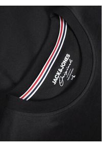 Jack & Jones - Jack&Jones T-Shirt Trevor 12227774 Czarny Standard Fit. Kolor: czarny. Materiał: bawełna