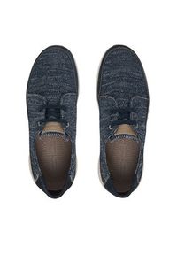 Clarks Półbuty Easeway Lace 26187413 Granatowy. Kolor: niebieski. Materiał: materiał #6