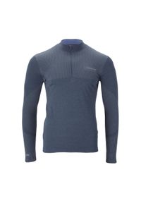 ENDURANCE - Koszulka treningowa Jaro Seamless L/S. Okazja: na co dzień. Kolor: niebieski. Styl: casual #1