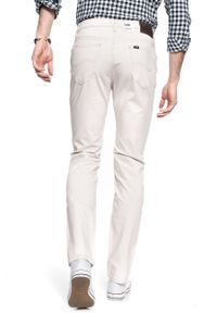 Lee - LEE RIDER MĘSKIE SPODNIE JEANSOWE WHITE SAND L701LB15. Materiał: jeans #10