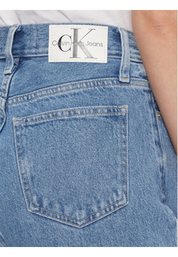 Calvin Klein Jeans Jeansy Mom Jean J20J222153 Niebieski Mom Fit. Kolor: niebieski