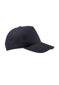 SOL'S - Buzz 5 Panel Baseball Cap. Kolor: niebieski