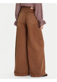 ViCOLO Jeansy DF5057 Brązowy Wide Leg. Kolor: brązowy #3