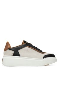 Sneakersy Max Mara. Kolor: beżowy