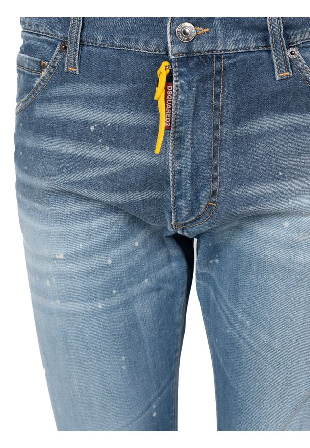 DSQUARED2 - Dsquared2 Jeansy "Cool Guy Jean" | S74LB1277S30789 | Mężczyzna | Niebieski. Okazja: na co dzień. Kolor: niebieski. Wzór: aplikacja. Styl: elegancki, casual