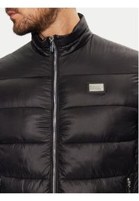 Karl Lagerfeld - KARL LAGERFELD Kurtka zimowa 505090 551590 Czarny Regular Fit. Typ kołnierza: dekolt w karo. Kolor: czarny. Materiał: syntetyk. Sezon: zima