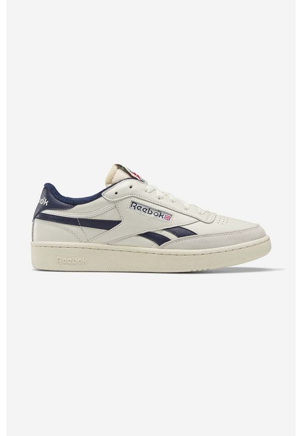 Reebok Classic sneakersy Club C GW7262 kolor biały GW7262-BIALY. Nosek buta: okrągły. Zapięcie: sznurówki. Kolor: biały. Materiał: guma. Model: Reebok Classic, Reebok Club