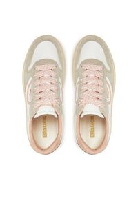 Blauer Sneakersy S5EMERY03/LES Beżowy. Kolor: beżowy. Materiał: skóra