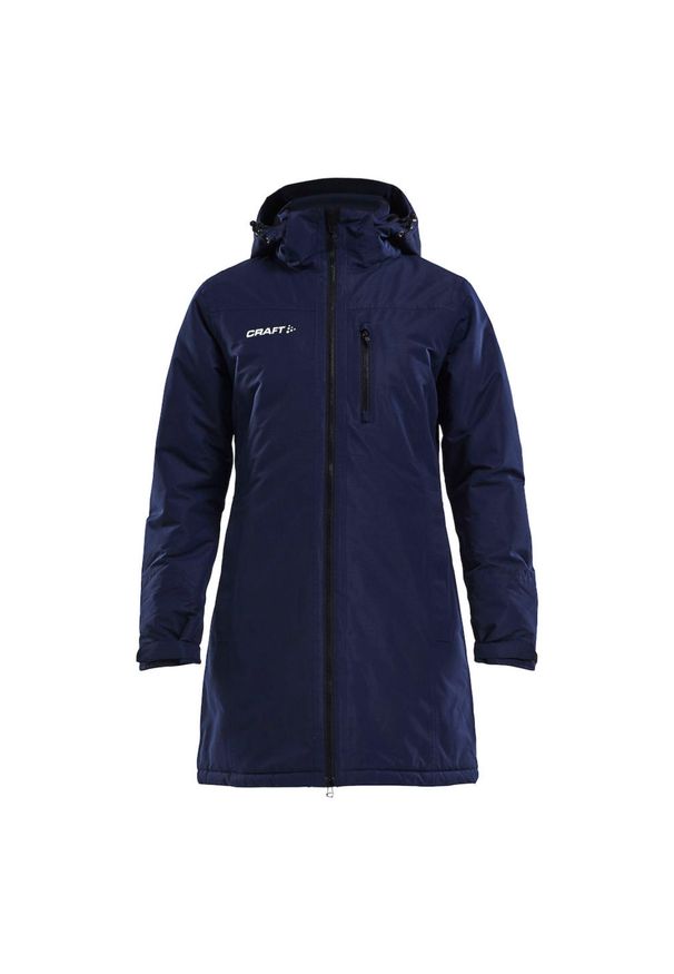 Damska pikowana kurtka Craft w kolorze granatowym. Kolor: niebieski. Materiał: poliester. Sezon: zima