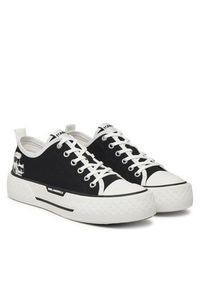Karl Lagerfeld - KARL LAGERFELD Trampki KL60614T Czarny. Kolor: czarny. Materiał: materiał #3
