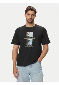 Jack & Jones T-Shirt Norrebro Photo 12291022 Czarny Regular Fit. Kolor: czarny. Materiał: bawełna #1