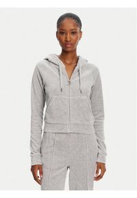 Juicy Couture Bluza Madison JCWA122001 Szary Slim Fit. Kolor: szary. Materiał: syntetyk