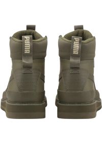 Buty Puma Desierto v2 Wtr Rubber M 380754 02 zielone. Kolor: zielony. Materiał: skóra, polar. Szerokość cholewki: normalna. Sezon: zima #5