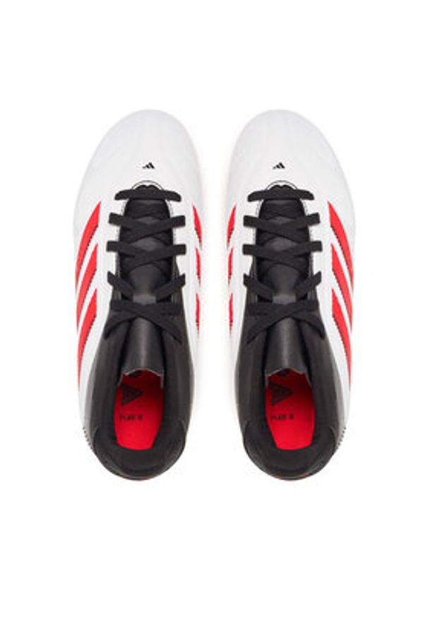 Adidas - adidas Buty do piłki nożnej Copa Pure 3 Club Firm/Multi-Ground IE1197 Biały. Kolor: biały. Materiał: skóra