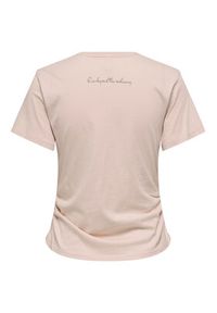 only - ONLY T-Shirt Lucy 15346760 Różowy Regular Fit. Kolor: różowy. Materiał: bawełna #6
