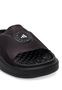 Adidas by Stella McCartney - adidas by Stella McCartney Klapki Slide JS0265 Czarny. Kolor: czarny. Materiał: materiał