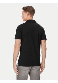 Emporio Armani Polo EM000571 AF20424 UC001 Czarny Regular Fit. Typ kołnierza: polo. Kolor: czarny. Materiał: bawełna #5