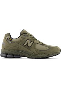 Buty męskie New Balance M2002RPK – zielone. Kolor: zielony. Materiał: syntetyk, materiał, guma, tkanina, skóra. Szerokość cholewki: normalna