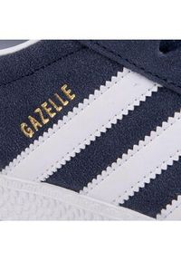 Adidas - adidas Sneakersy Gazelle J BY9144 Granatowy. Kolor: niebieski. Materiał: zamsz, skóra #5