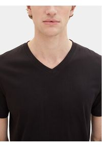 Tom Tailor Komplet 2 t-shirtów 1037738 Czarny Regular Fit. Kolor: czarny. Materiał: bawełna #9