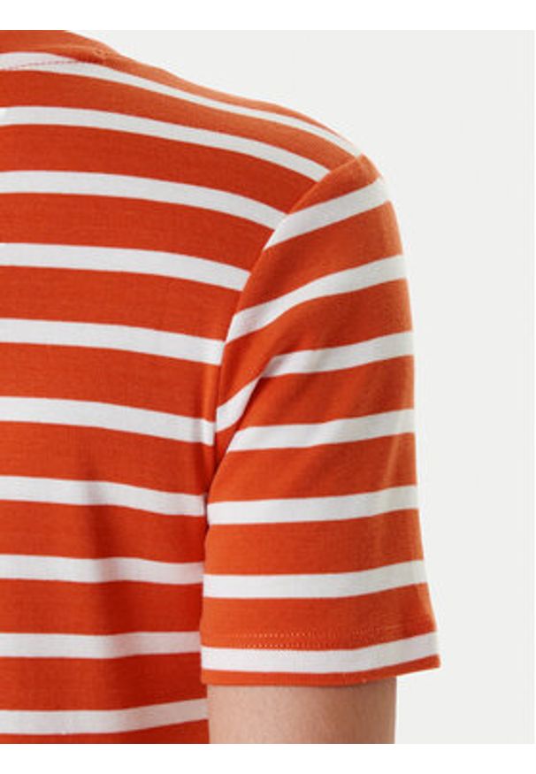 TOMMY HILFIGER - Tommy Hilfiger T-Shirt New Cody WW0WW40584 Pomarańczowy Slim Fit. Kolor: pomarańczowy