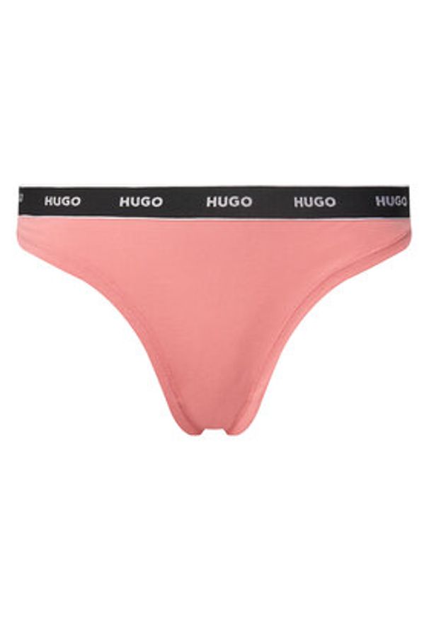 Hugo - HUGO Komplet 3 par fig klasycznych Triplet Pack Briefs 50545694 Kolorowy. Materiał: bawełna. Wzór: kolorowy