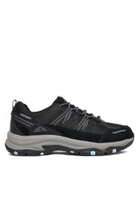 skechers - Skechers Trekkingi Trego 180003/BKBL Czarny. Kolor: czarny. Materiał: materiał