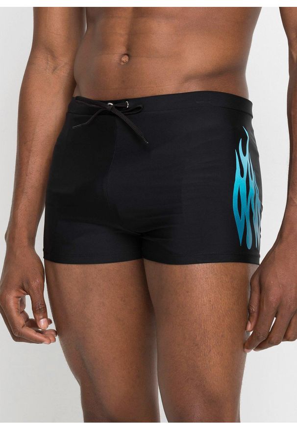 bonprix - Spodenki kąpielowe. Kolor: czarny