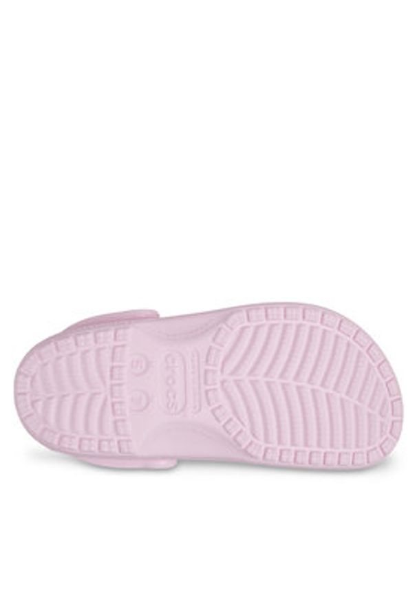 Crocs Klapki Classic 10001 Różowy. Kolor: różowy