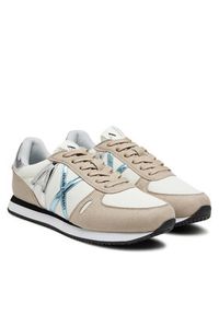 Armani Exchange Sneakersy XDX031 XV137 U421 Écru. Materiał: skóra #3