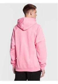 Adidas - adidas Bluza Rekive HK7312 Różowy Regular Fit. Kolor: różowy. Materiał: bawełna #4