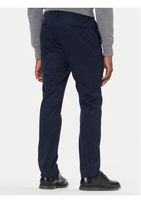 Calvin Klein Chinosy LV040EM633 Granatowy Slim Fit. Kolor: niebieski. Materiał: bawełna #5