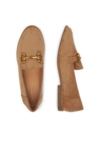 DeeZee Loafersy 1-141-1 Brązowy. Kolor: brązowy. Materiał: materiał #3