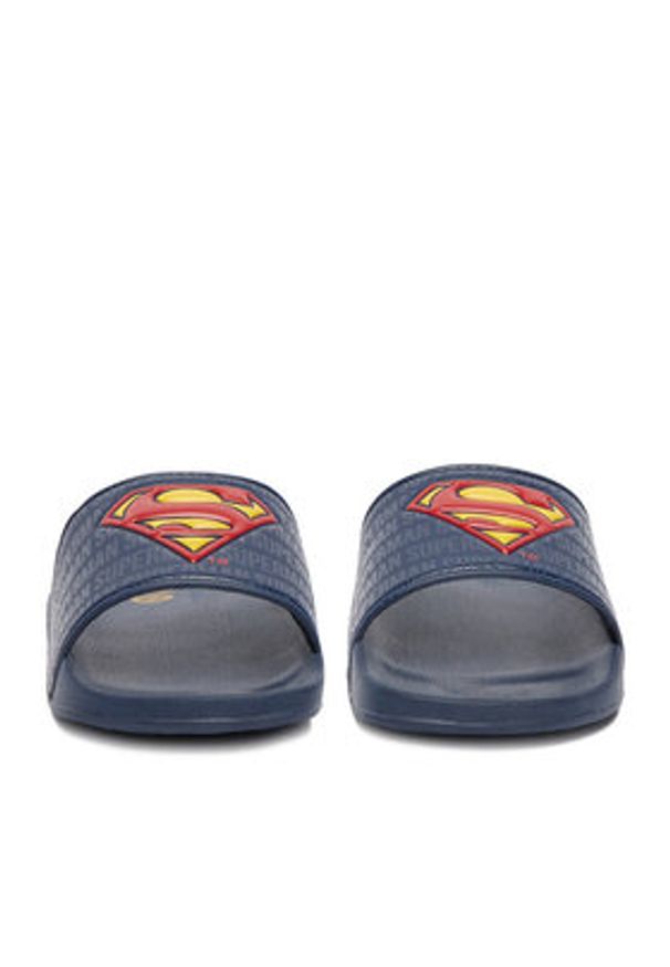 Superman Klapki CEO-SS26-231WBSUM Granatowy. Kolor: niebieski. Materiał: materiał. Wzór: motyw z bajki