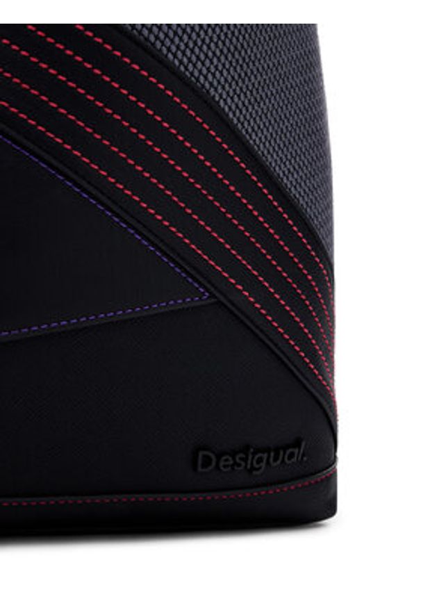 Desigual Plecak 25SAKP50 Czarny. Kolor: czarny. Materiał: skóra