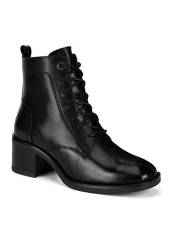 Lasocki Trzewiki RST-ESTREL-02 Czarny. Kolor: czarny. Materiał: skóra