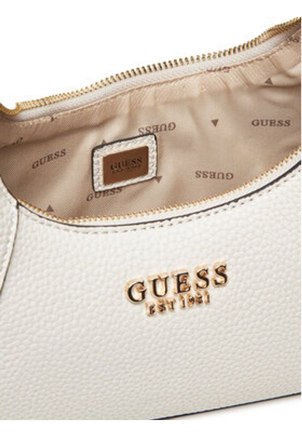 Guess Torebka Calista HWBG73 34170 Écru. Kolor: kremowy. Materiał: skórzane