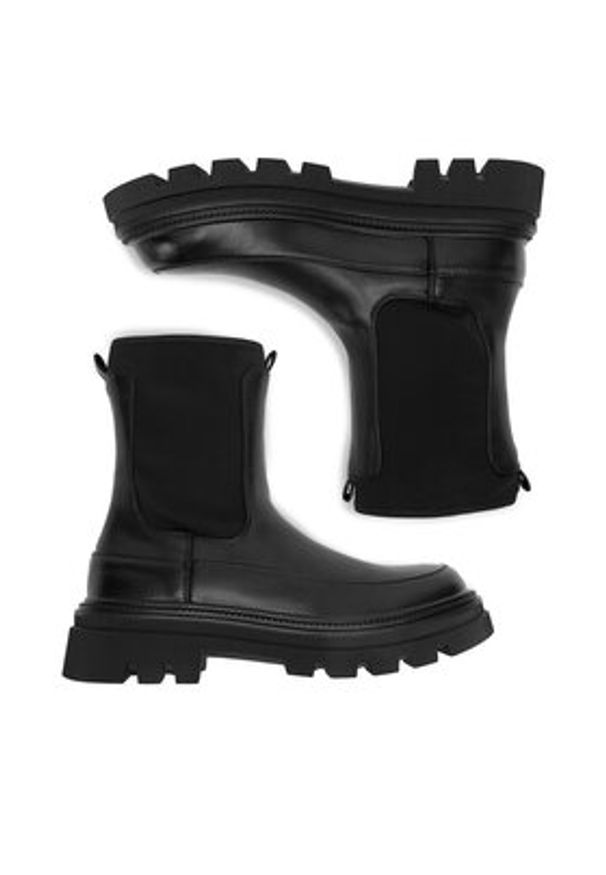 DeeZee Sztyblety TYA80-J221 Czarny. Kolor: czarny. Materiał: syntetyk, materiał