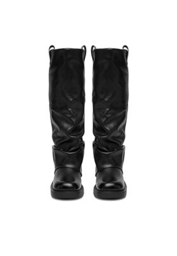 DeeZee Kozaki CEO-HY96158-20 Czarny. Kolor: czarny. Materiał: materiał, syntetyk