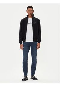 Karl Lagerfeld Jeans Kardigan A4M18031 Czarny Regular Fit. Kolor: czarny. Materiał: bawełna #3